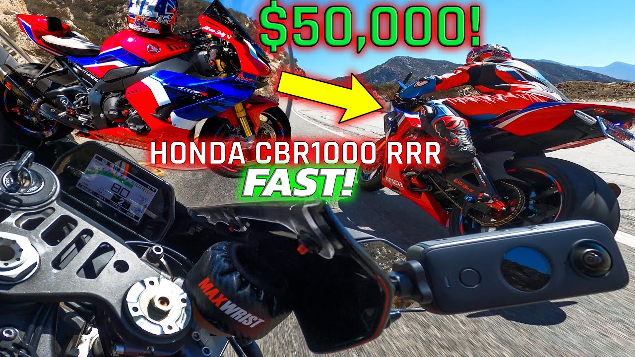 $50,000 HONDA CBR1000 RRR RIPS THE CANYON!