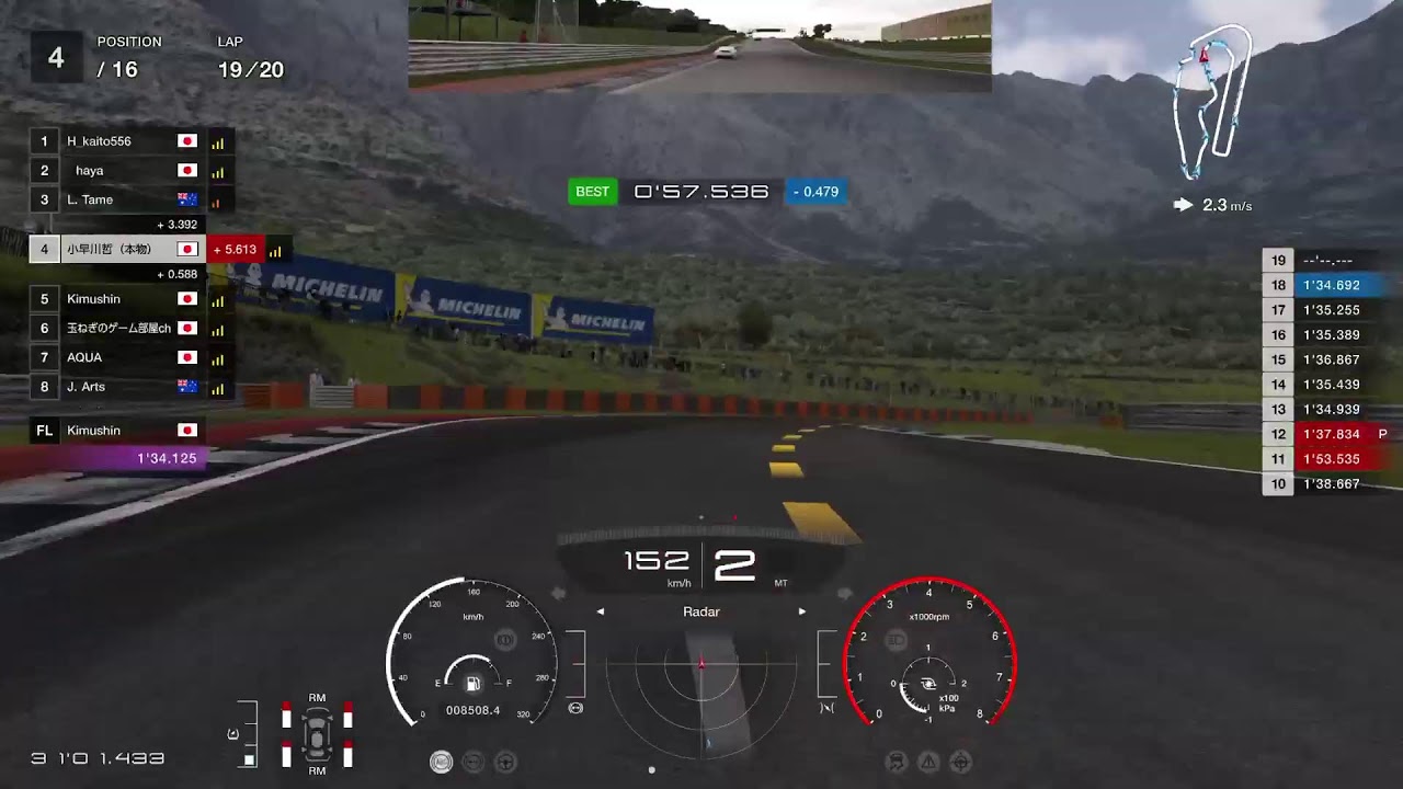 GT7　マニュえる
