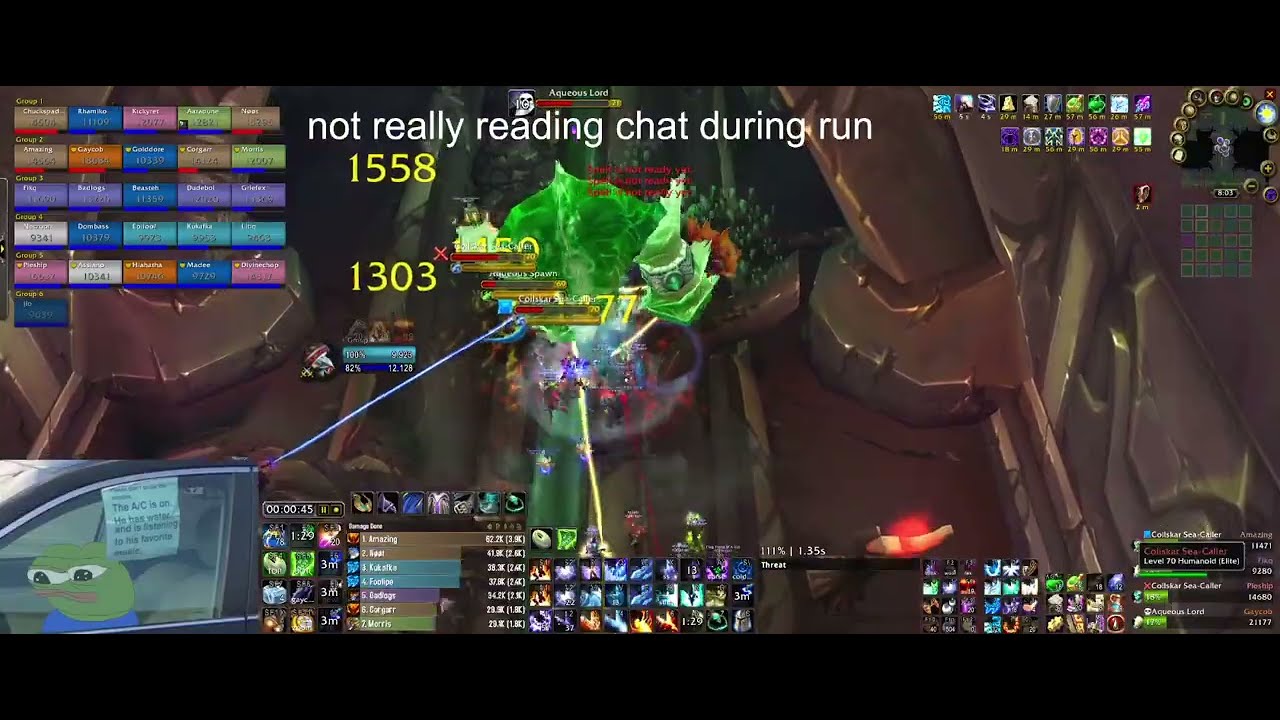 (Offense) Black Temple Speedrun 1h19m19s - Mage POV