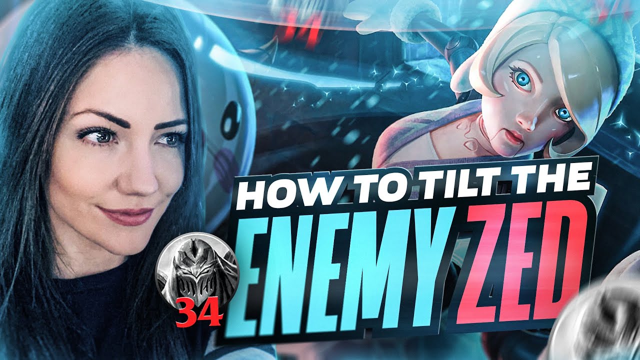 HOW TO TILT THE ENEMY ZED [KayPea Orianna]