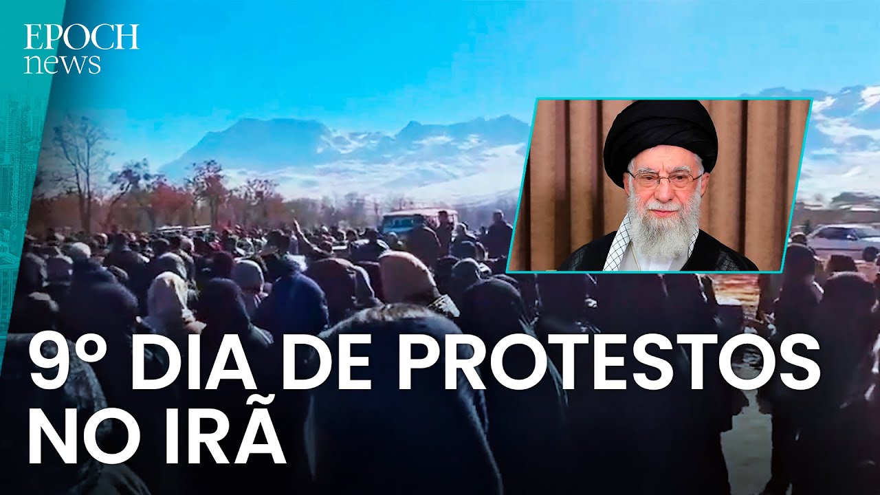 Irã vive 9º dia de protestos intensos contra o regime autoritário