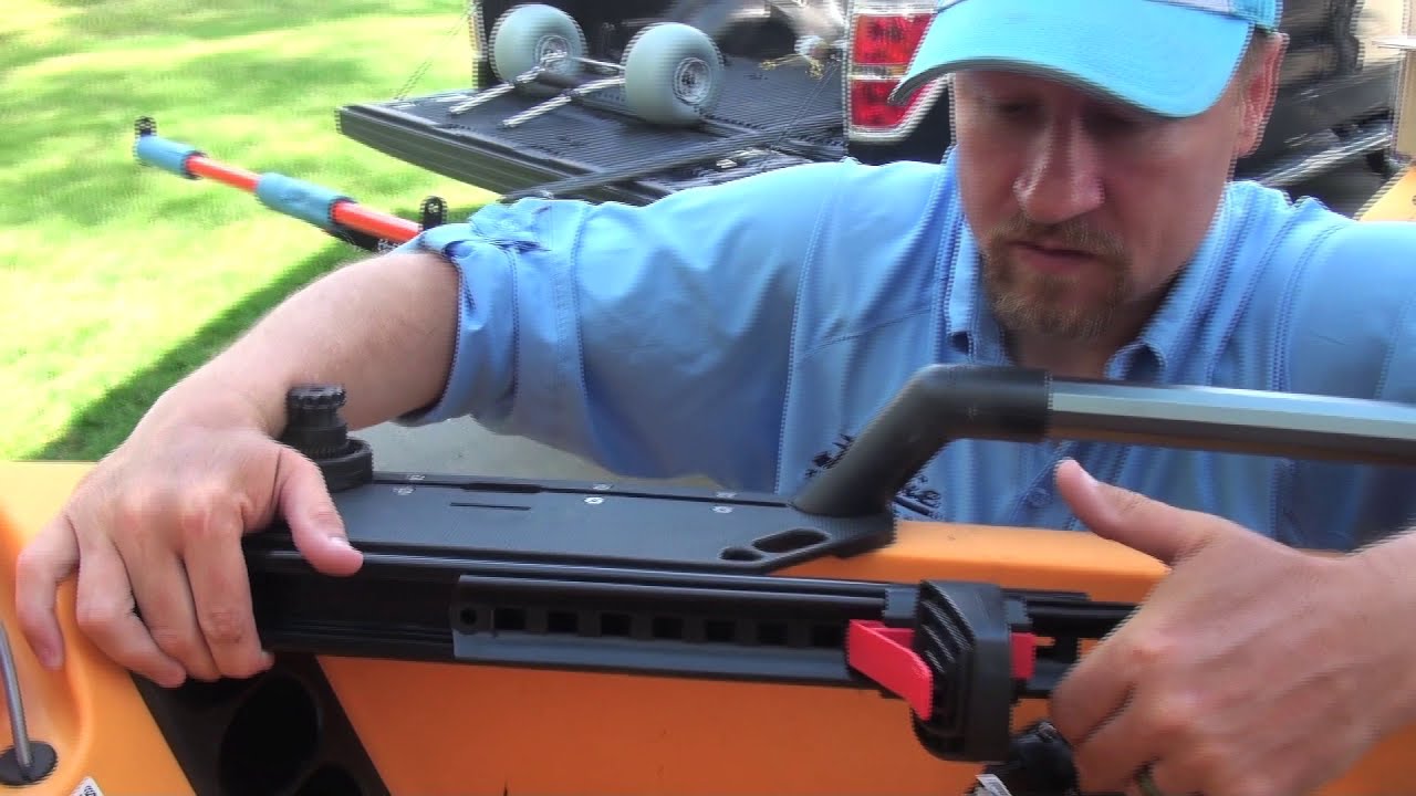Hobie Pro Angler with Torqeedo Foot Control Steering