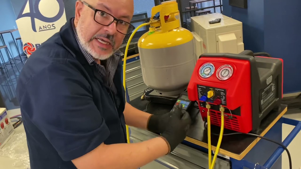 Recolhimento de fluido refrigerante com ferramentas MASTERCOOL