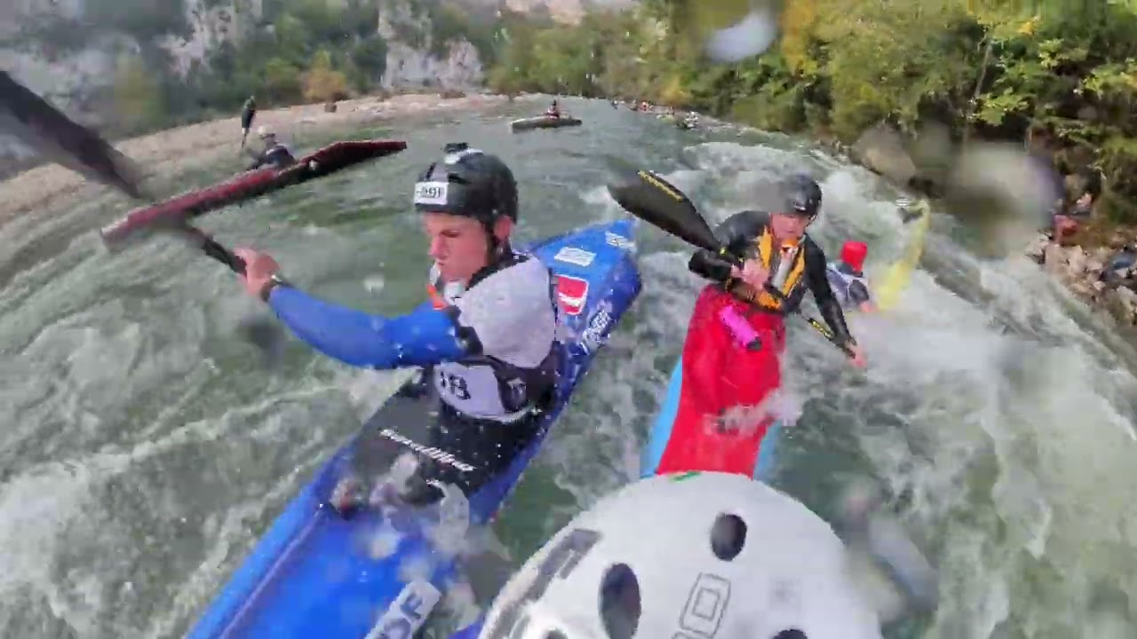 Marathon Ardeche 2022 - How we took a  swim at the Pont d'Arc rapids
