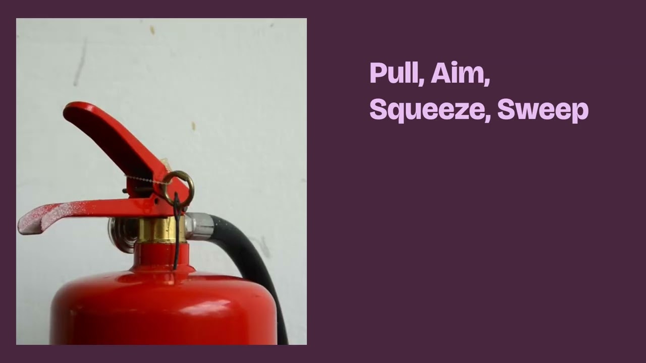 How to Use a Fire Extinguisher OSHA Standards & Safety Steps with Mirza Sitare Baig