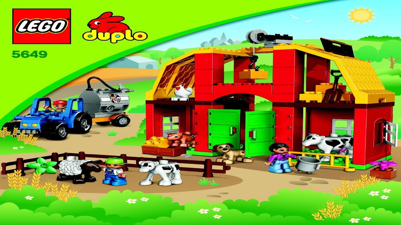 LEGO instructions - DUPLO - Farm - 5649 - Big Farm