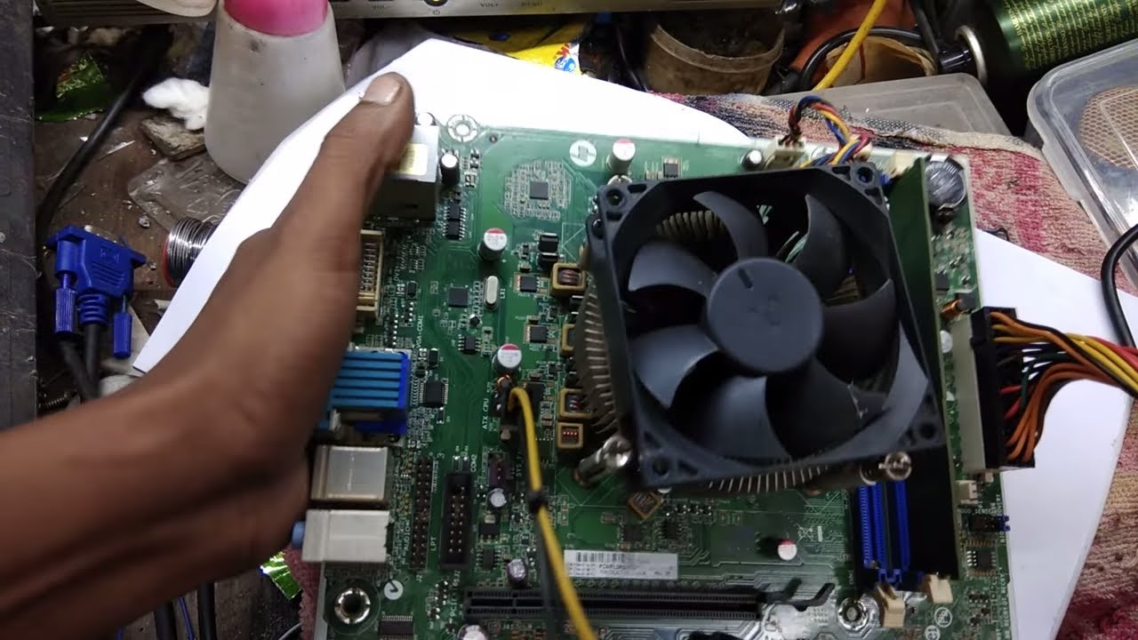 Hp motherboard repaired