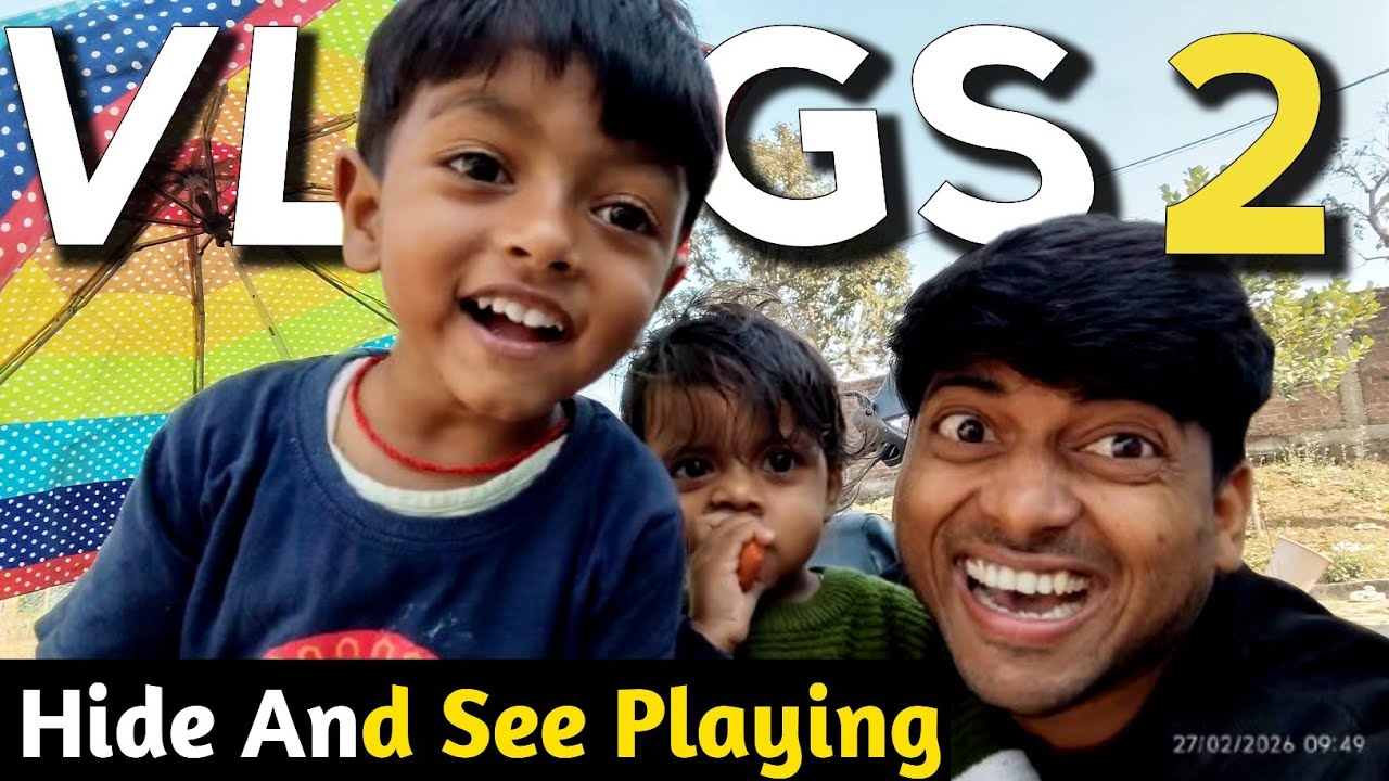Hide And See Playing With My Kids | Mini Star's Aaru & Charu | Mini Star's Aaru& Charu