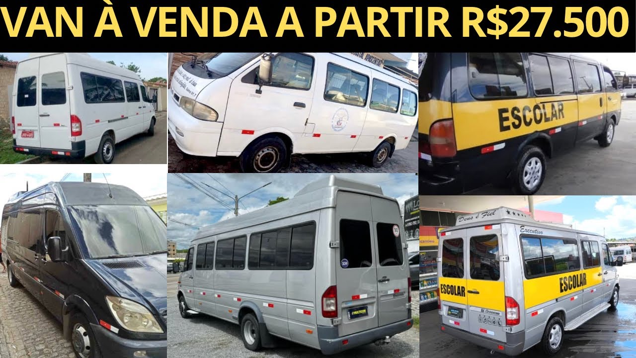 VAN À VENDA A PARTIR DE R$27.500