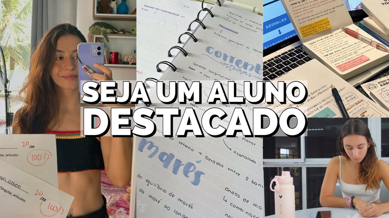 9 HÁBITOS QUE ME TORNARAM UMA ESTUDANTE BEM SUCEDIDA