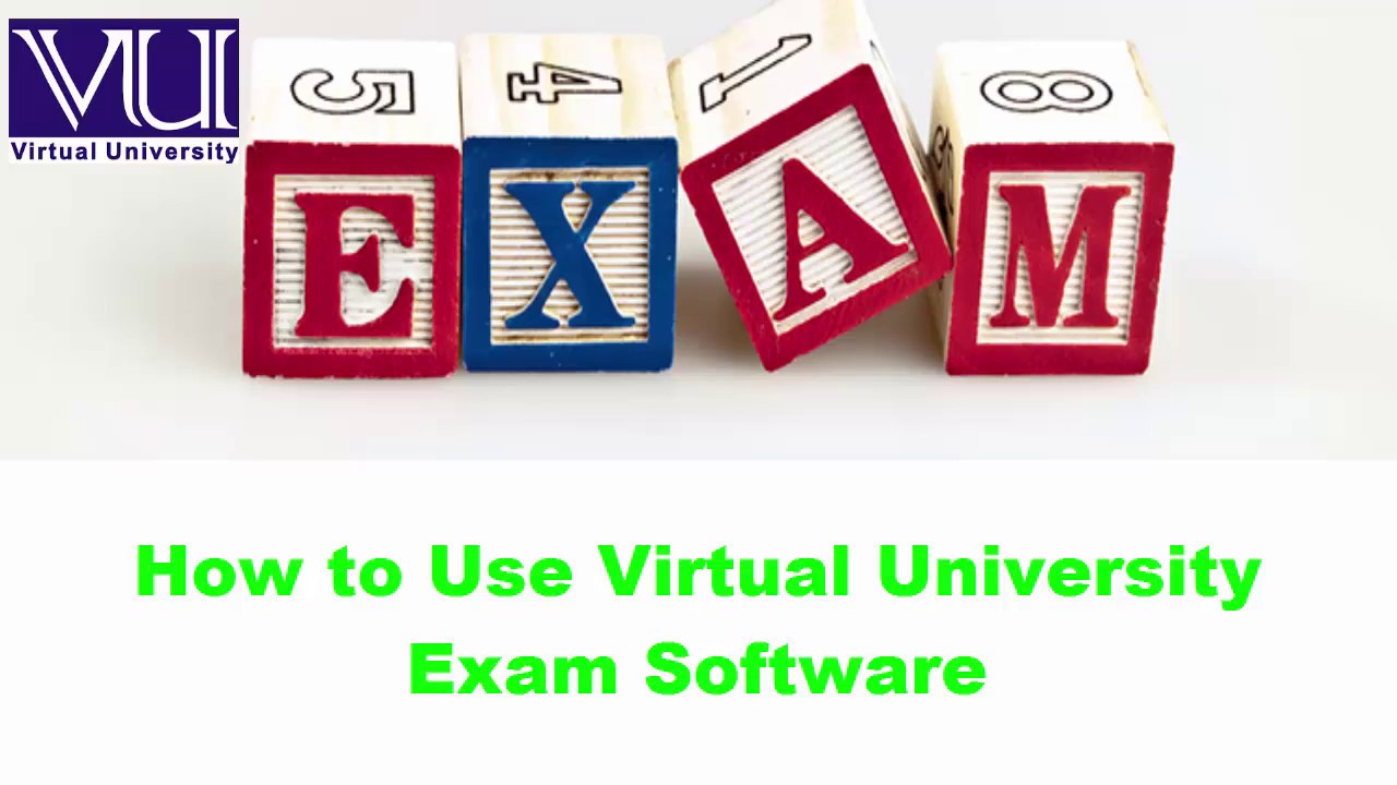 How To Use VU Exam Software |(Watch in HD Mode)|
