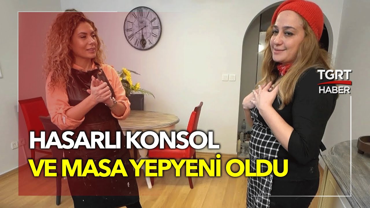 Takipçimizin Hasarlı Konsolunu ve Masasını Yeniledik - Tacihan Yongacı ile Dekotrend