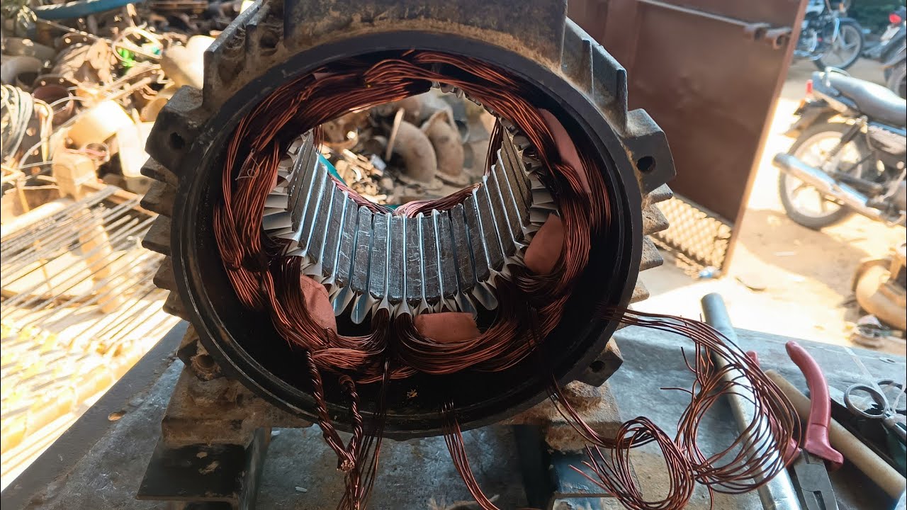 शक्ति सोलर मोनोब्लॉक डीसी मोटर वाइंडिंग कैसे करें