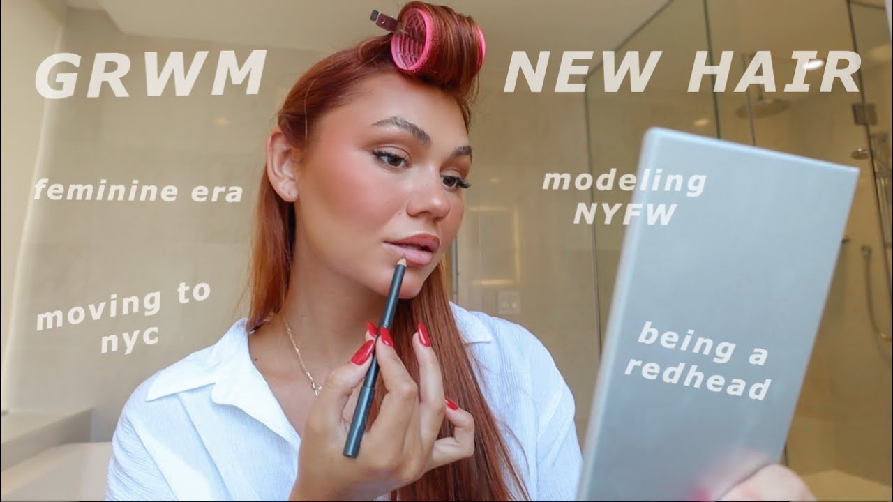 GRWM for NYFW with my new hair
