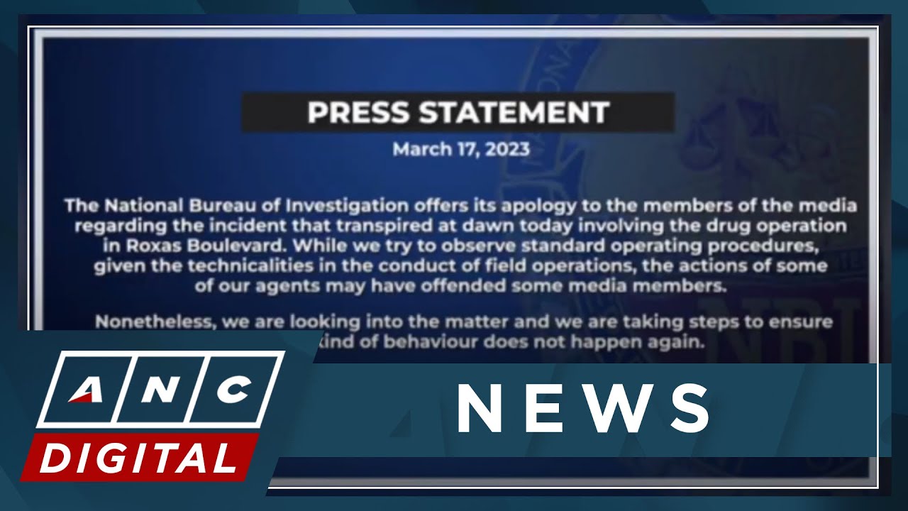 NBI Agents allegedly harassed journalists during drug bust operation | ANC