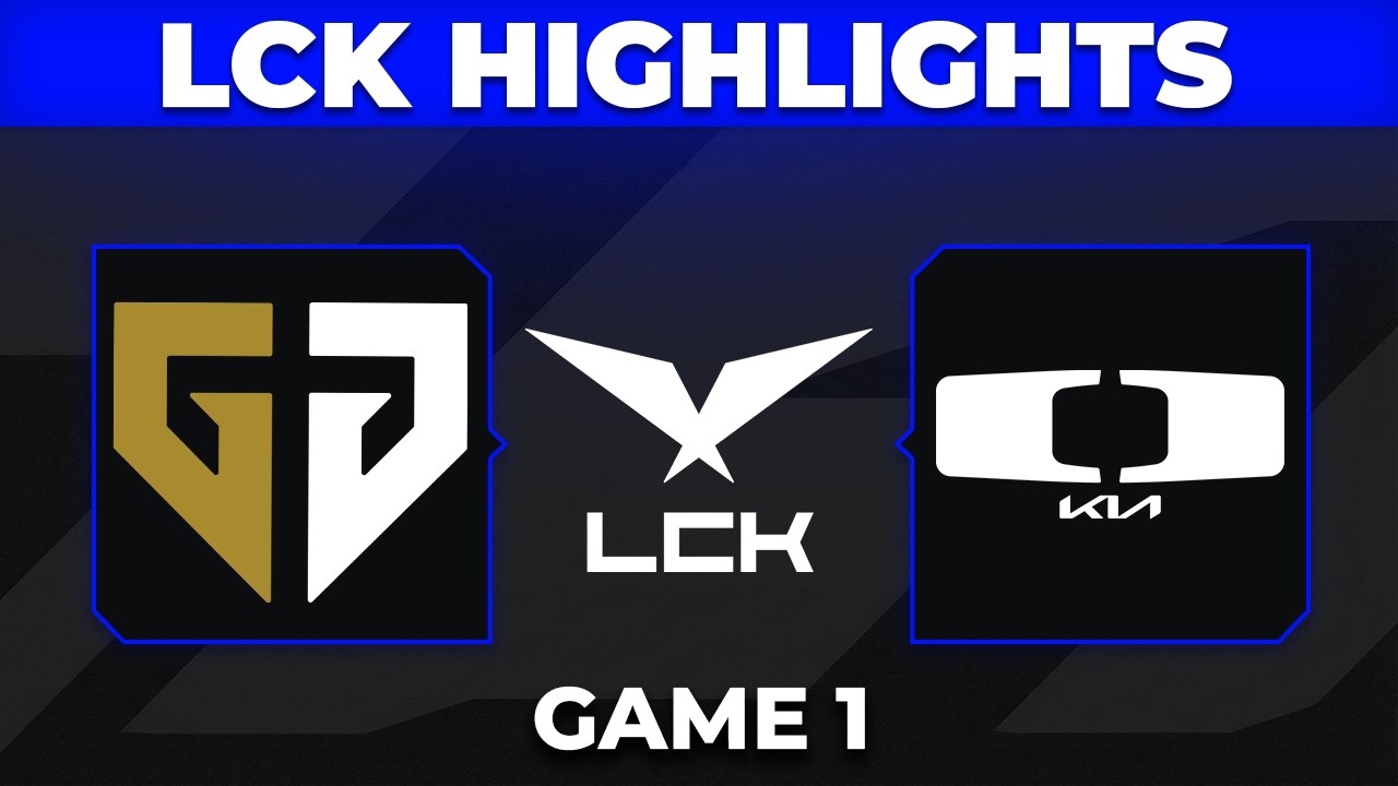 GEN vs DK Game 1 Highlights | LCK 2026 Rounds 3-4 | Gen.G vs Dplus KIA