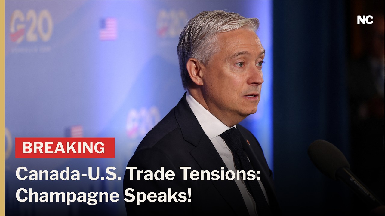 Canada Finance Minister Arrives for G20 Meeting, Talks Canada-U.S. Trade Tensions | AC1Z