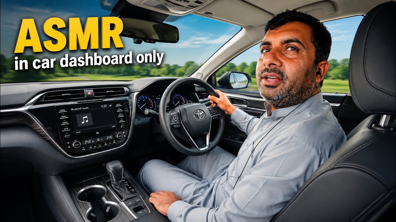 🚘✨ ASMR in Car Dashboard Only | No Talking, Just Pure Car Interior Sounds ✨🚘