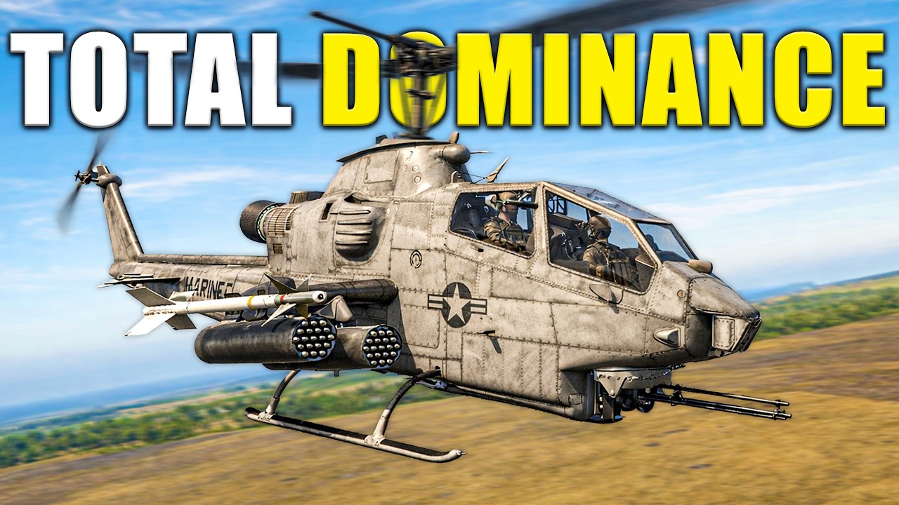 Veteran Pilot Dominates in the AH-1 Cobra Attack Helicopter | Arma Reforger