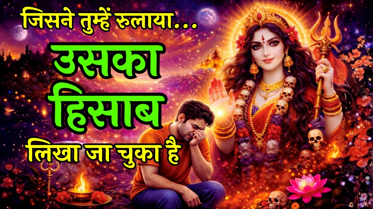 जिसने तुम्हें रुलाया है उसका हिसाब लिखा जा चुका है | माँ काली का सच्चा न्याय | Maa Kali Message