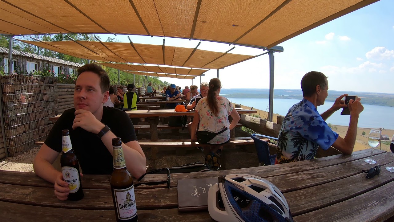 Radtour Geiseltalsee Mücheln 1. 9 .2019 4k