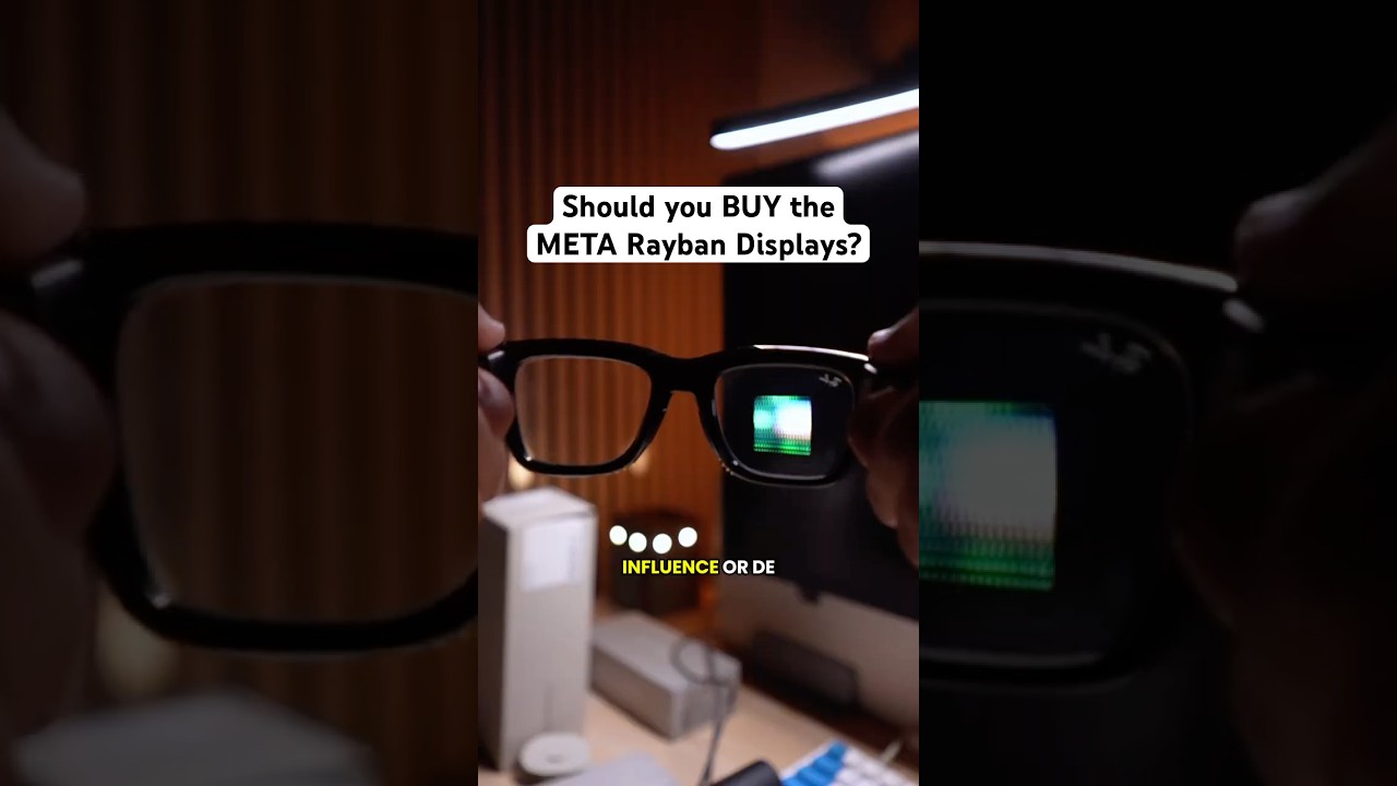 Стоит ли покупать Meta Rayban Displays? #meta #rayban #умныеочки #технологии