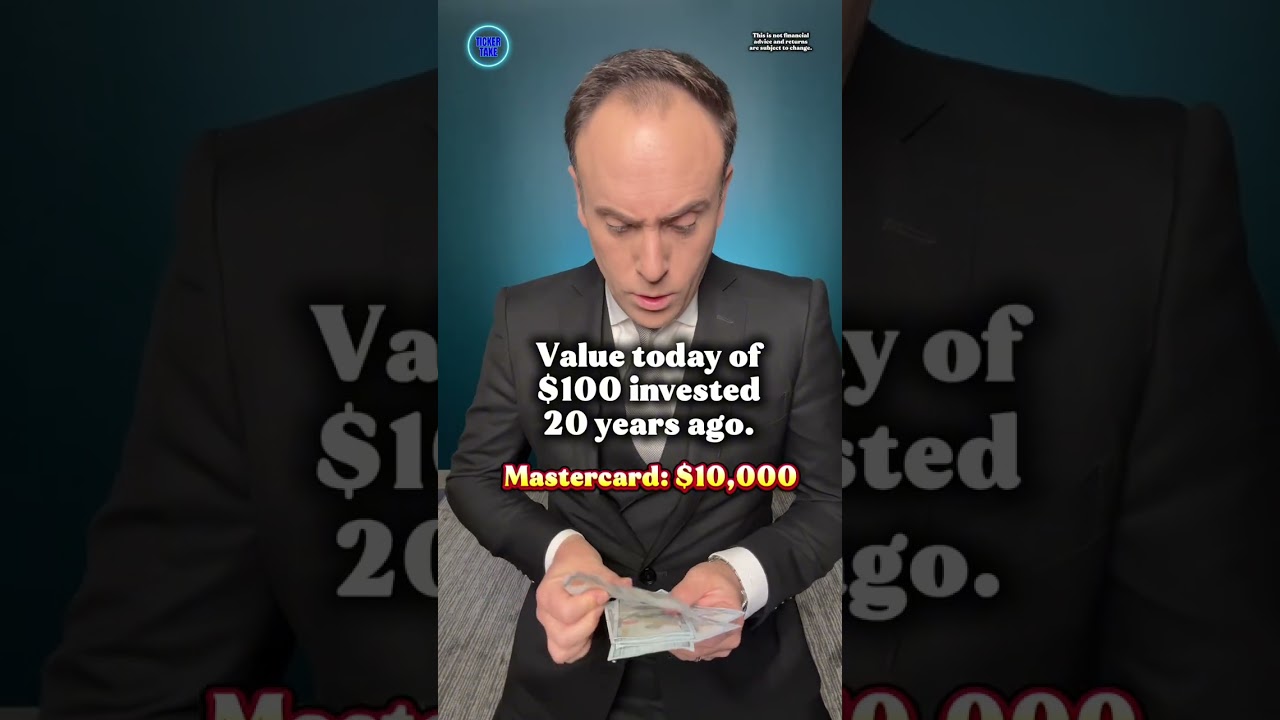 Where would you invest $100 for next 20 years? #stocks