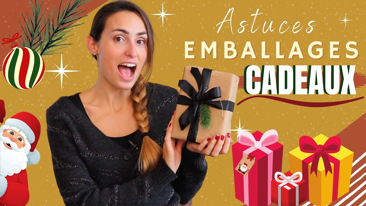 ASTUCES EMBALLAGES CADEAUX NOEL 🎄I Miss Suzette