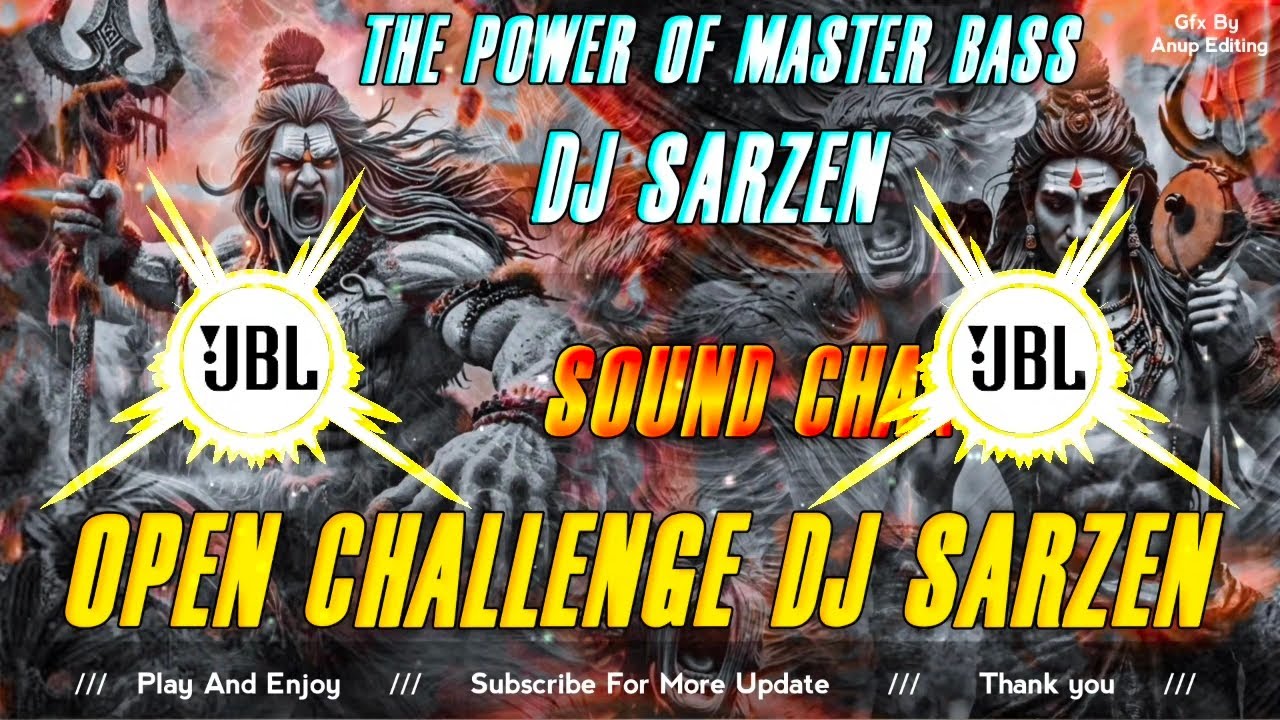 The power of master bass #dj sarzen jharkhand king 👑 open challange #sound chak competition