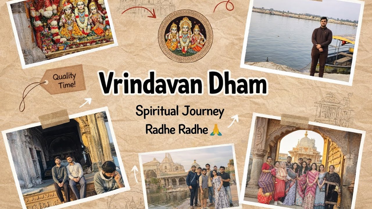 Vrindavan Diaries | A Spiritual Escape 🙏