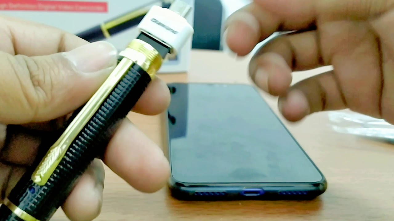 SPY CAM PEN Cara Menggunakan Spy Cam model Pulpen HD
