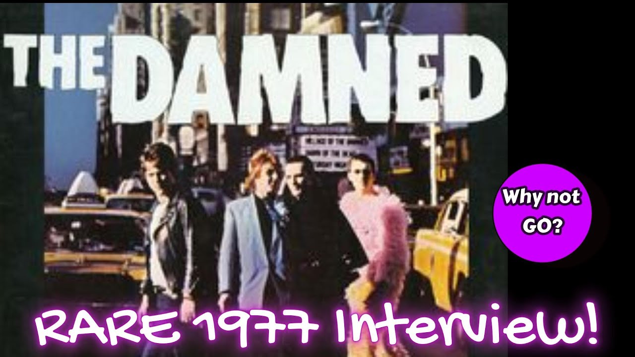 Встреча с THE DAMNED в Лос-Анджелесе в 1977 году. Редкое интервью!