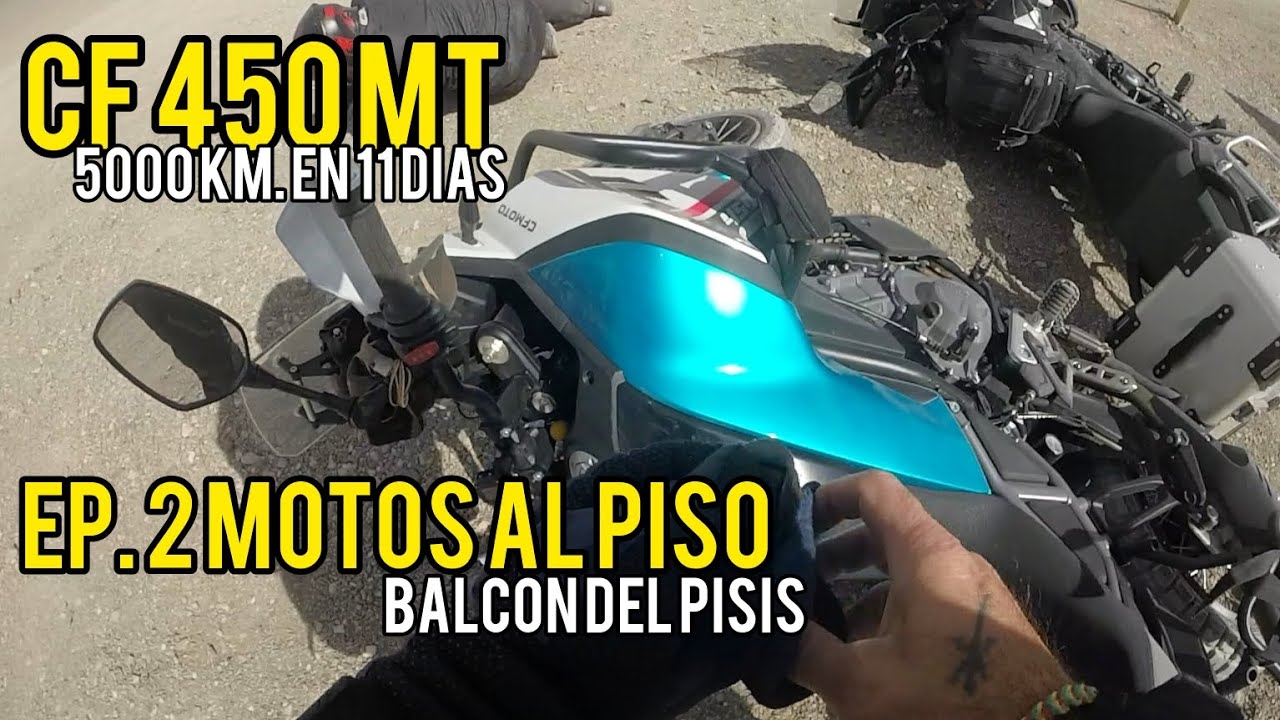 5000 km. en 11 días | Ep. 2 Balcón del Pisis, Catamarca | El viento nos tira las motos