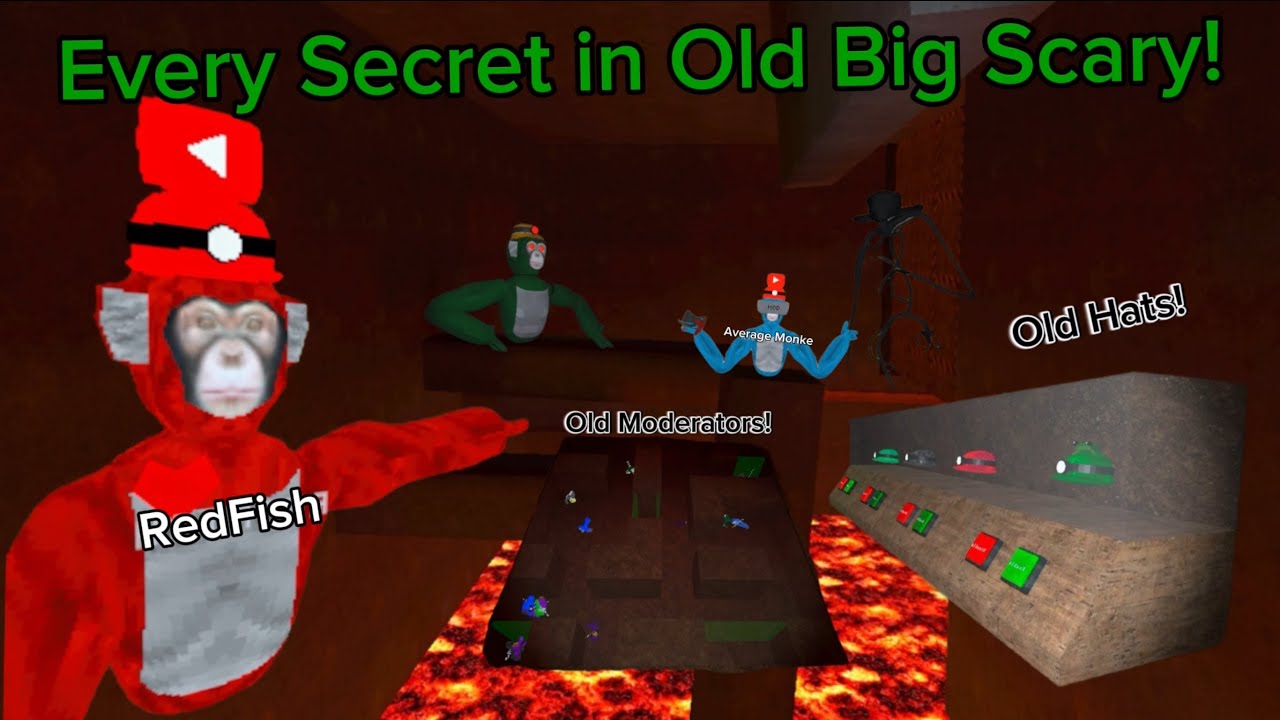 All secrets in Old Big Scary!