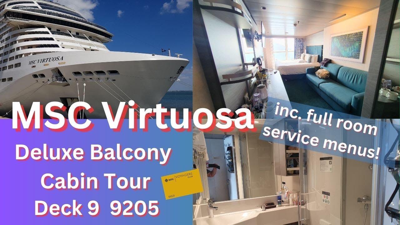 MSC Virtuosa, каюта класса люкс с балконом, палуба полного обзора 9 9205
