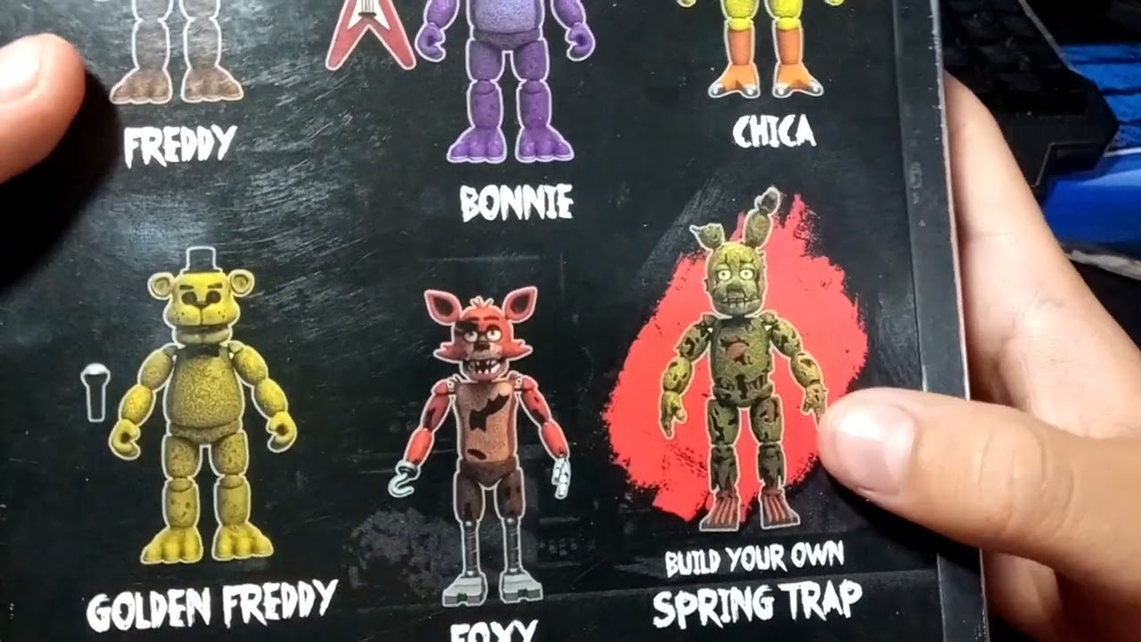 COMPREI O BONECO DO FOXY DO FNAF1!(Umboxing)