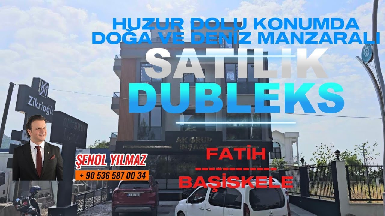 BAŞİSKELE, FATİH'TE DENİZ VE DOĞA MANZARALI, &Ouml;N&Uuml; KAPANMAZ 4+1 DUBLEKS