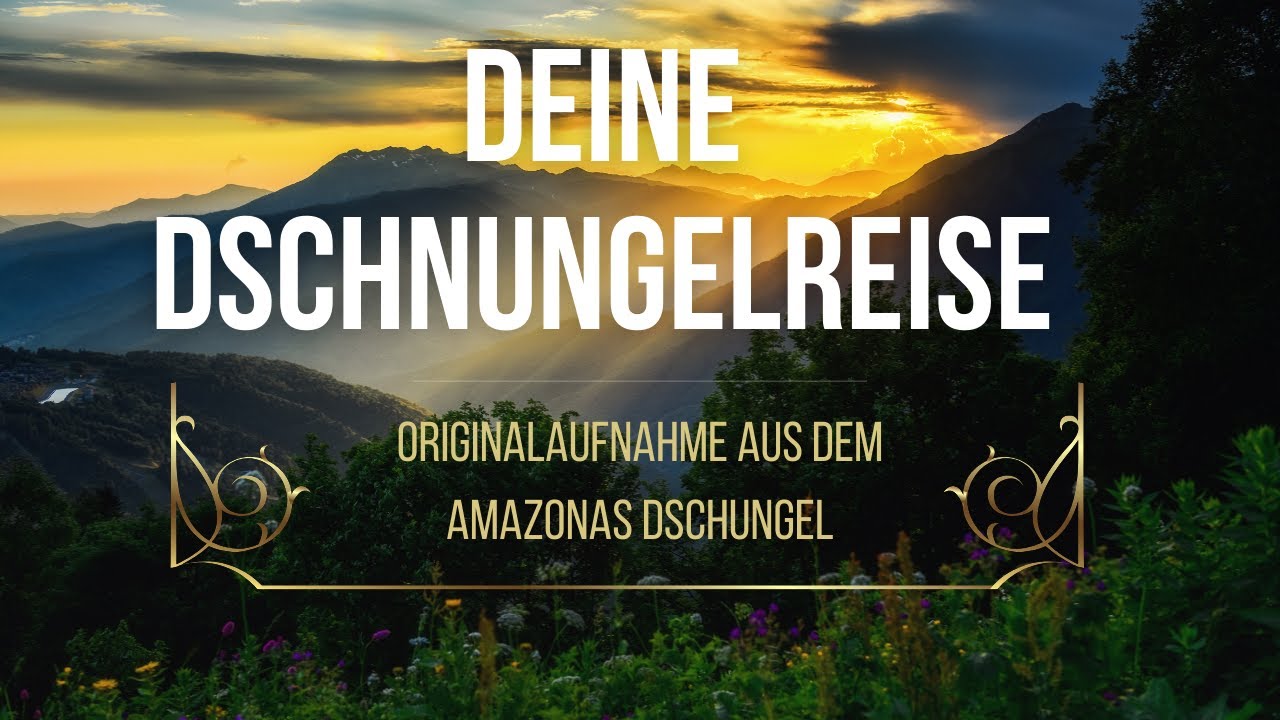 Amazon Rainforest Soundscape – Shamanic Meditation (30+ Min) | Spirit Travel & Inner Peace