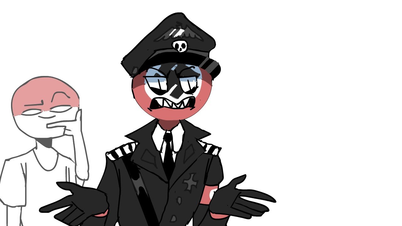Совок, Польска и Рейх хорошо проводят время (countryhumans)