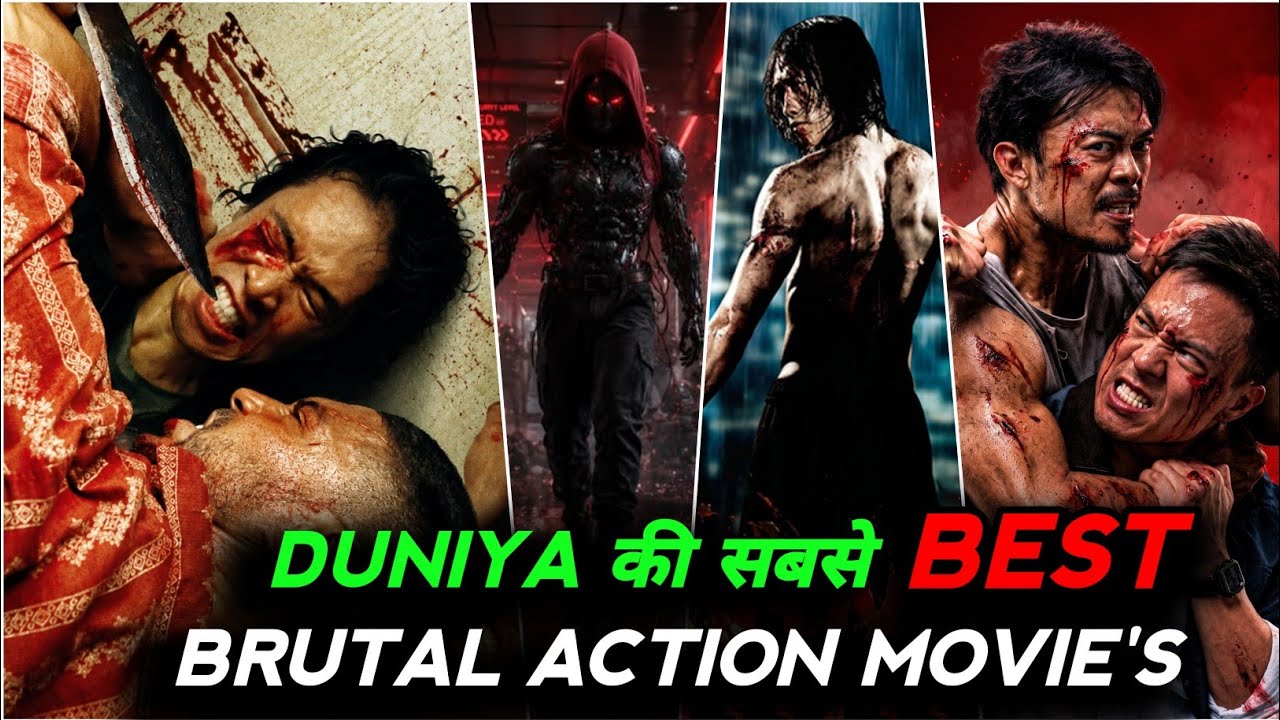 Top 10 BRUTAL Action Movies On Netflix, Amazon Prime | Top 10 Brutal Action Movies In Hindi | Part 2