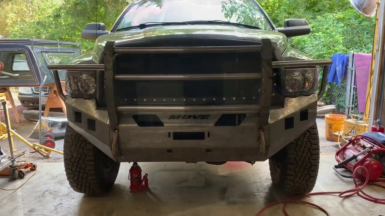2004 Ram 3500 Move Full Grille Installation
