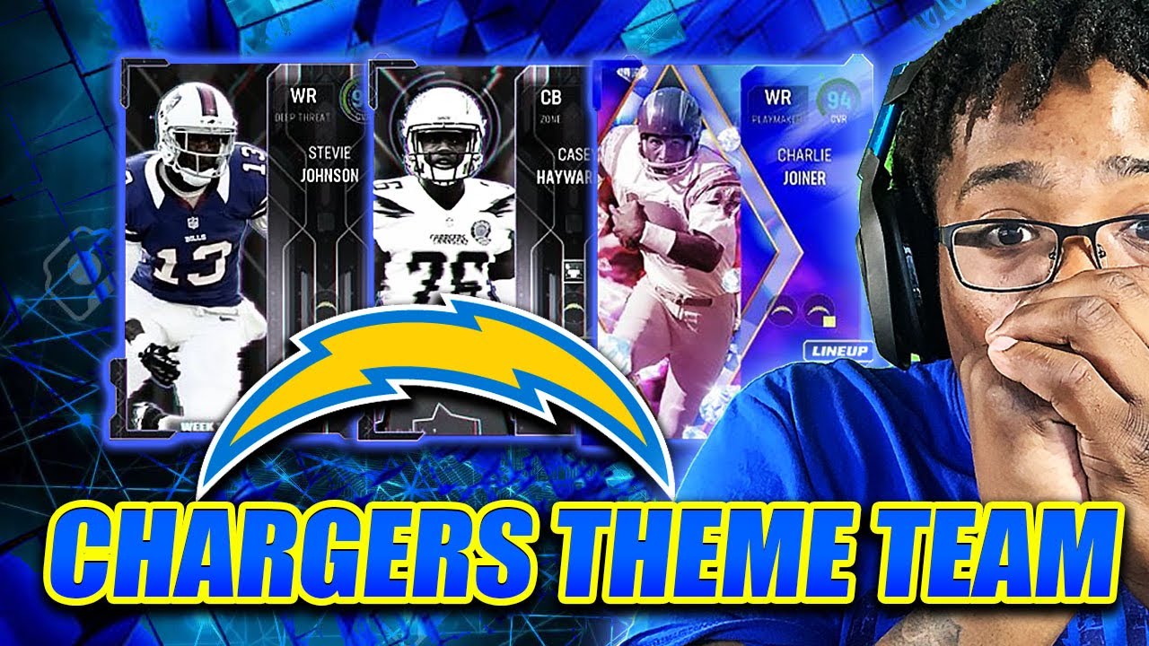 I FINALLY BUILT MY CHARGERS THEME TEAM! MADDEN 23 ULTIMATE TEAM