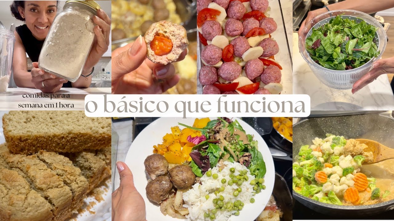 Meal Prep para a semana - menú completo com receitas saudáveis, fáceis e proteicas - Cibele Alves