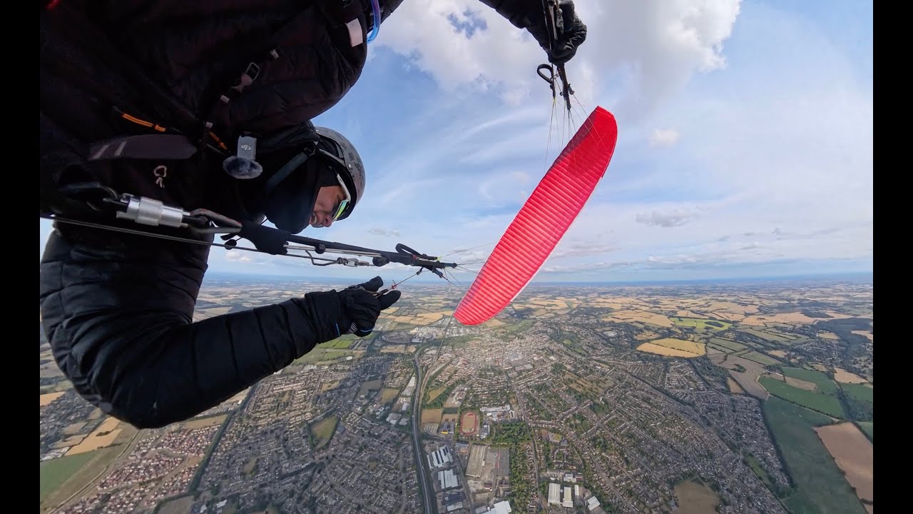 210km in First Year of Paragliding - UK XC - 3rd July 25 - Malverns to Bury St Edmonds