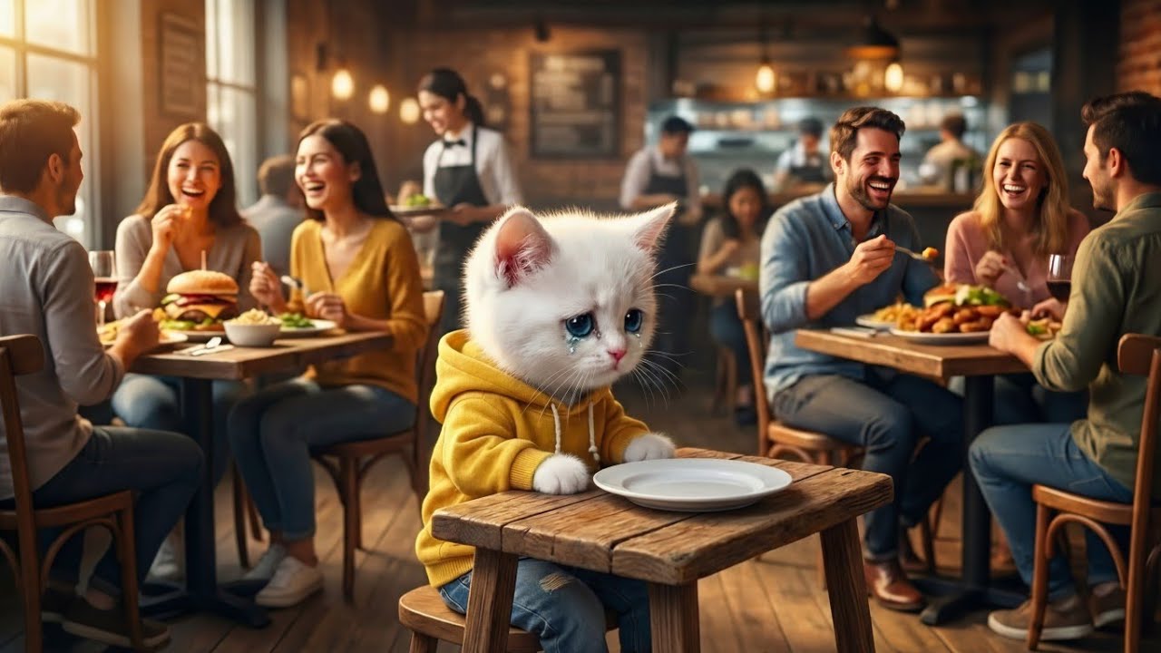The hungry Kitten Who Changed a Lonely Life Forever