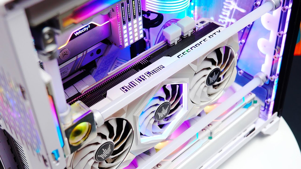 H&Uacute;T HỒN ! D&agrave;n PC tản nhiệt nước 