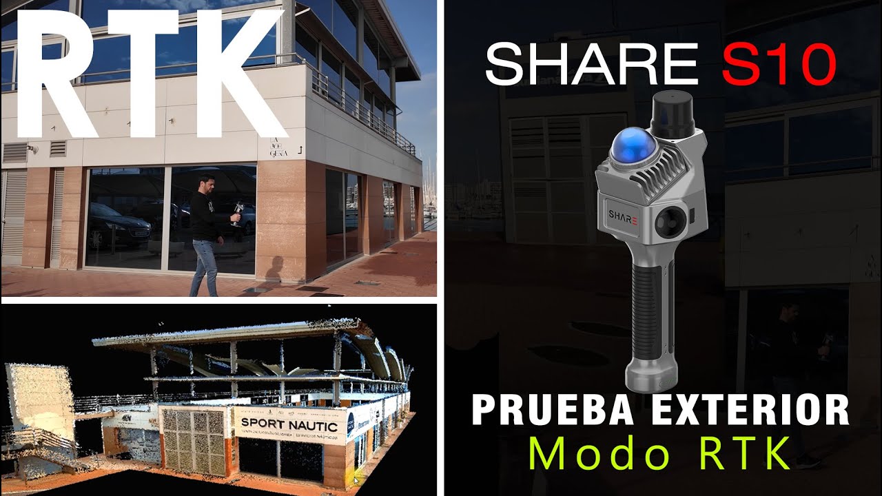 Share S10. Prueba exterior: Modo RTK