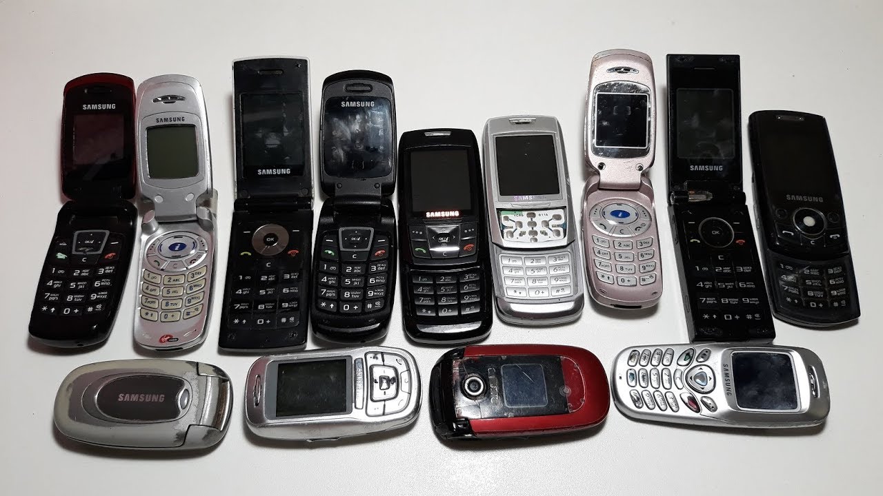 Посылка 13 ретро телефонов Samsung за 3$ !!! ШОК !!! НА ШАРУ !!!
