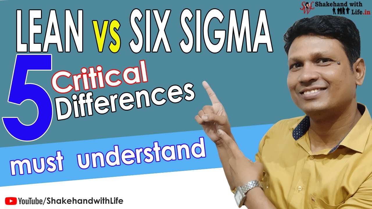 Lean and Six Sigma Difference | Lean vs Six Sigma | Lean and Six Sigma Explained | Lean Six Sigma