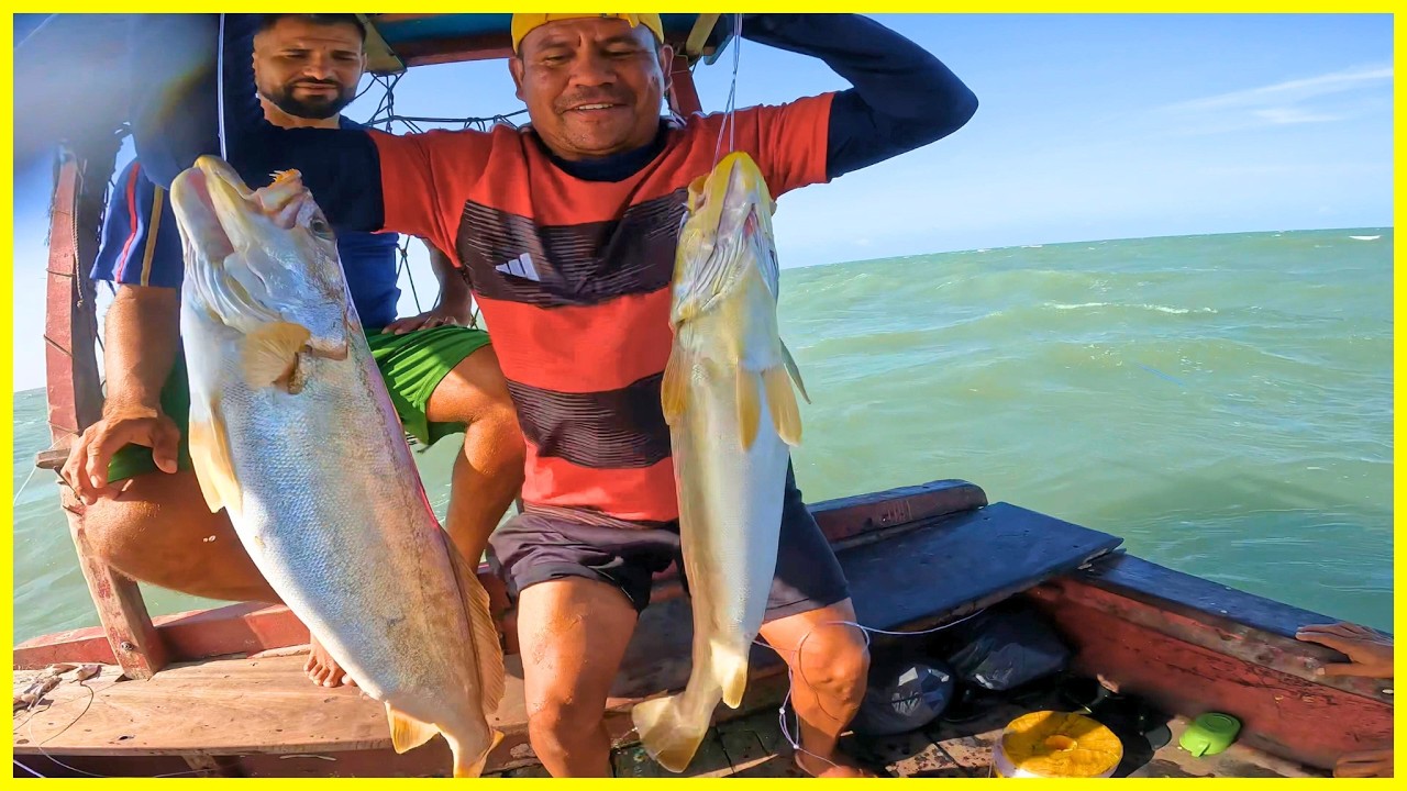 25 KM do Litoral PESCARIA EM ALTO MAR - ASSISTA ATÉ O FINAL